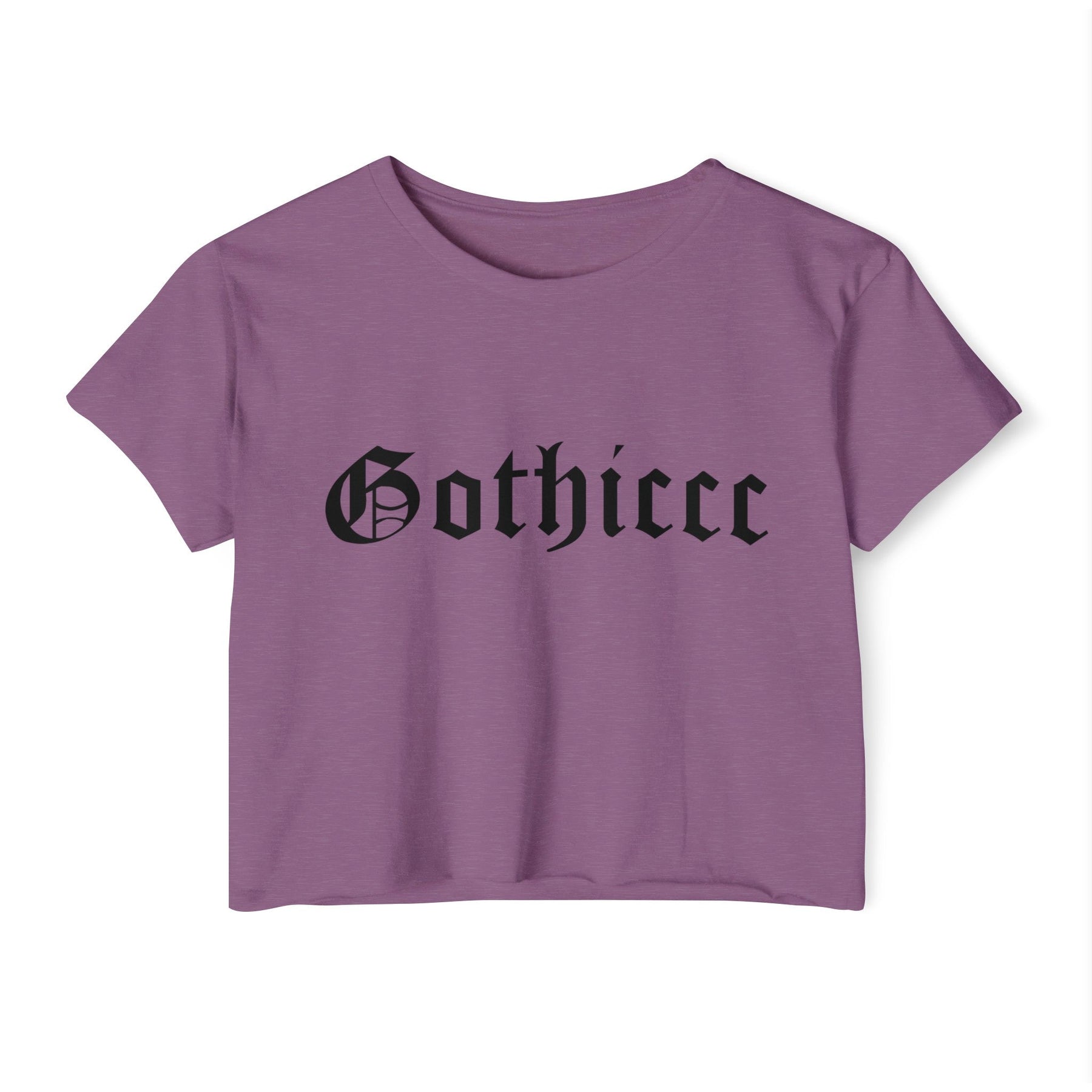 Gothiccc Women's Lightweight Crop Top - Goth Cloth Co.T - Shirt58240186108422510020