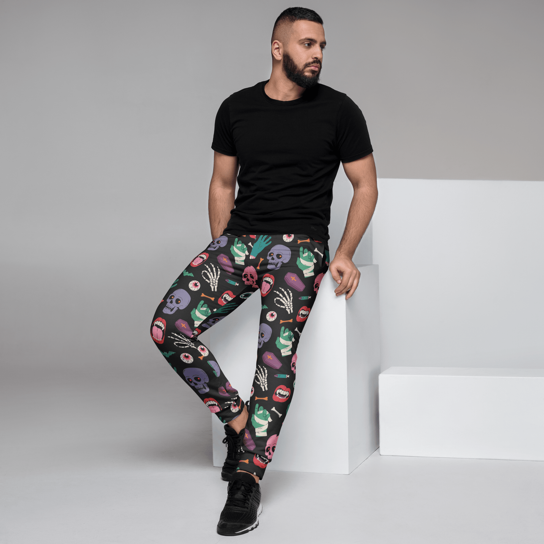Graveyard Smash Joggers - Goth Cloth Co.6108670_11033