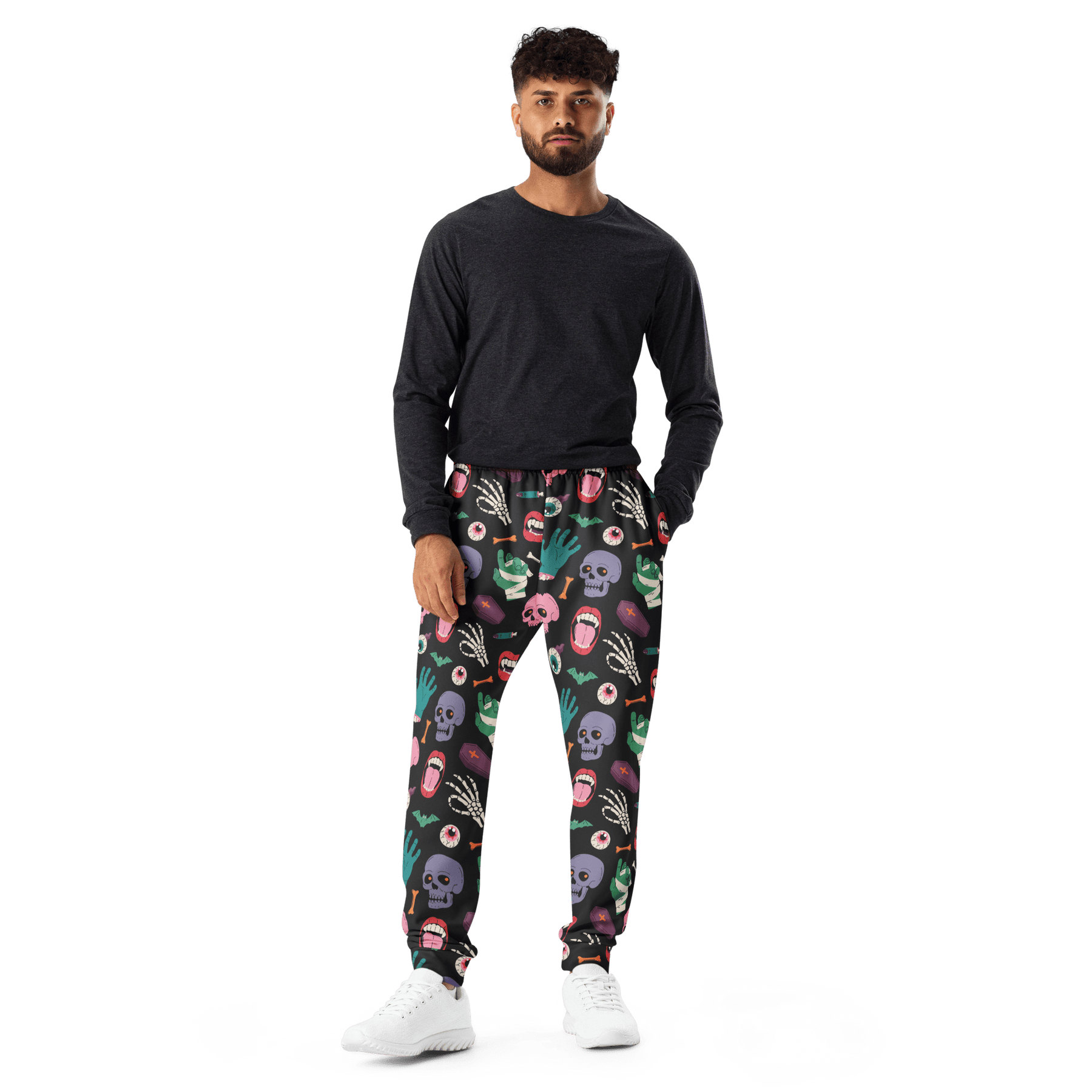 Graveyard Smash Joggers - Goth Cloth Co.6108670_11033
