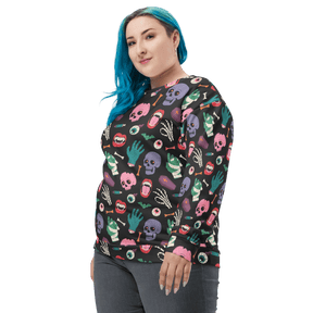 Graveyard Smash Unisex Sweatshirt - Goth Cloth Co.3415640_19769