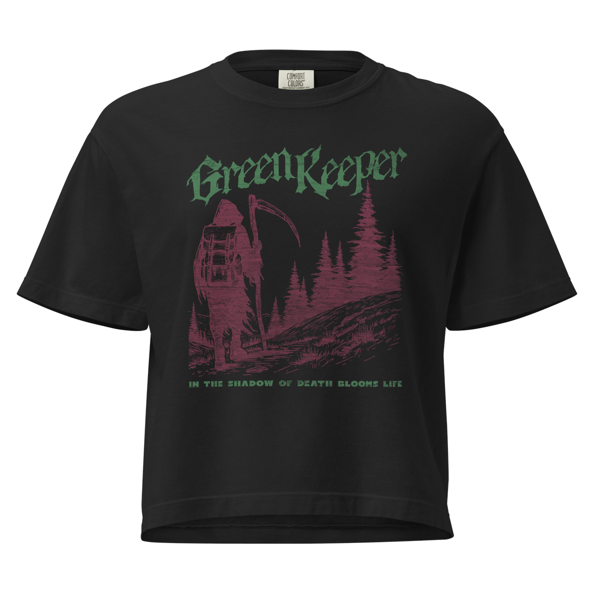 Green Keep Crop Top - Goth Cloth Co.7578679_22584