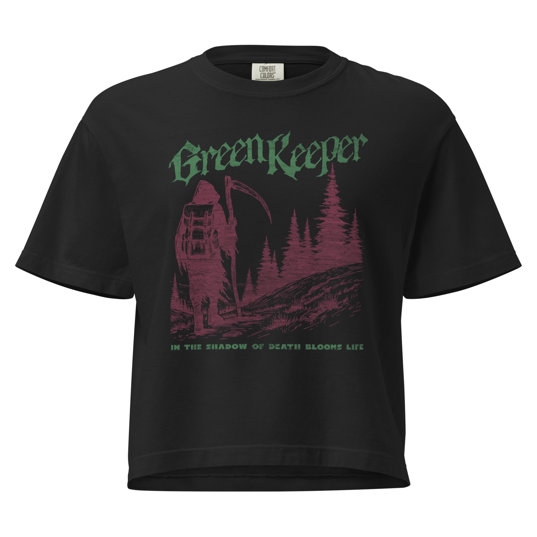 Green Keep Crop Top - Goth Cloth Co.7578679_22584