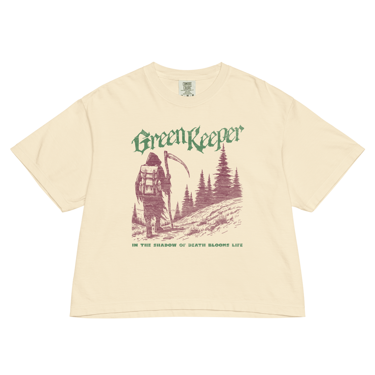 Green Keep Crop Top - Goth Cloth Co.8358875_22585