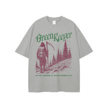 Green Keeper Grim Reaper Cotton Tee - Goth Cloth Co.250530PODPQ0084016