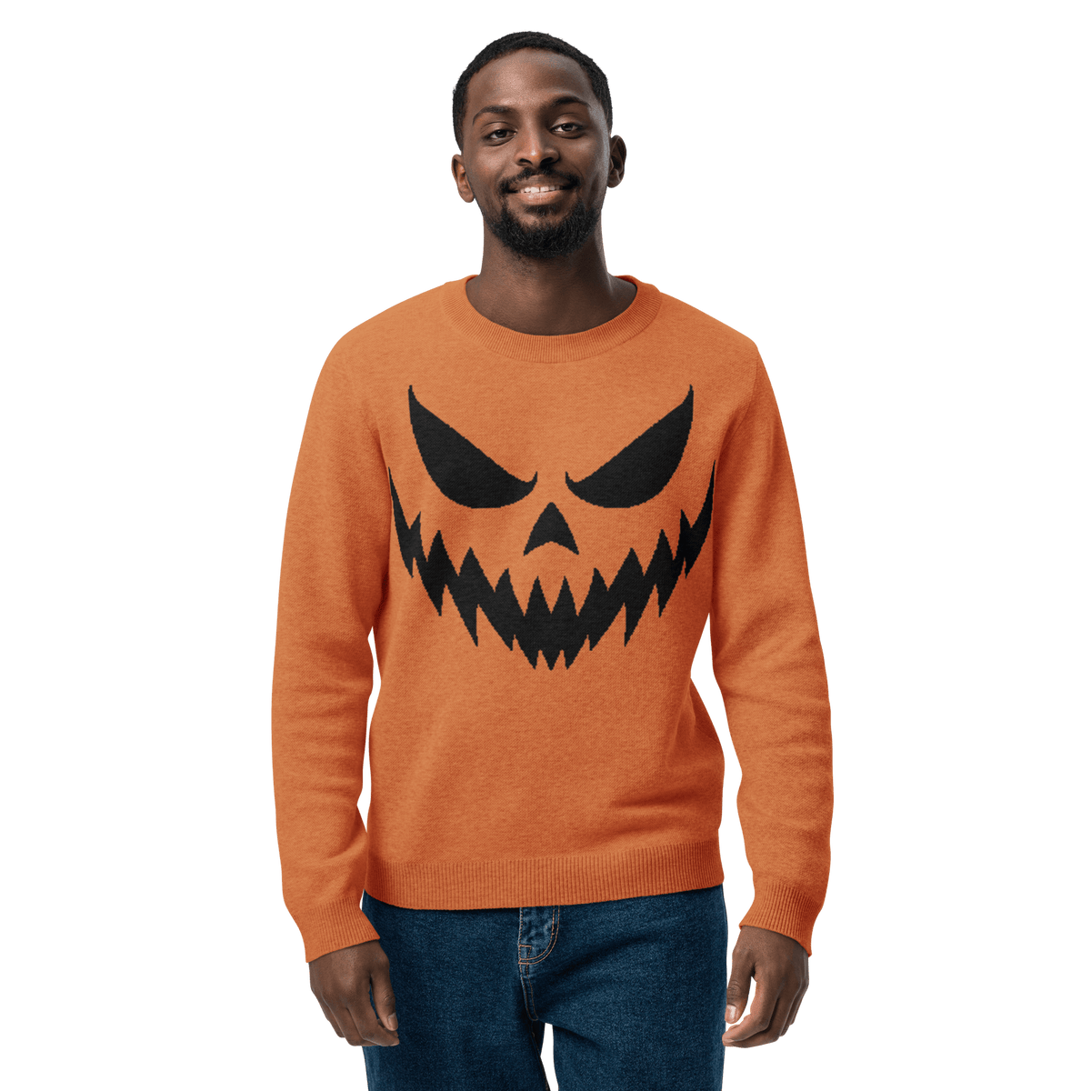 Grinning Ghoul Knit Crewneck Sweater - Goth Cloth Co.2299184_19635