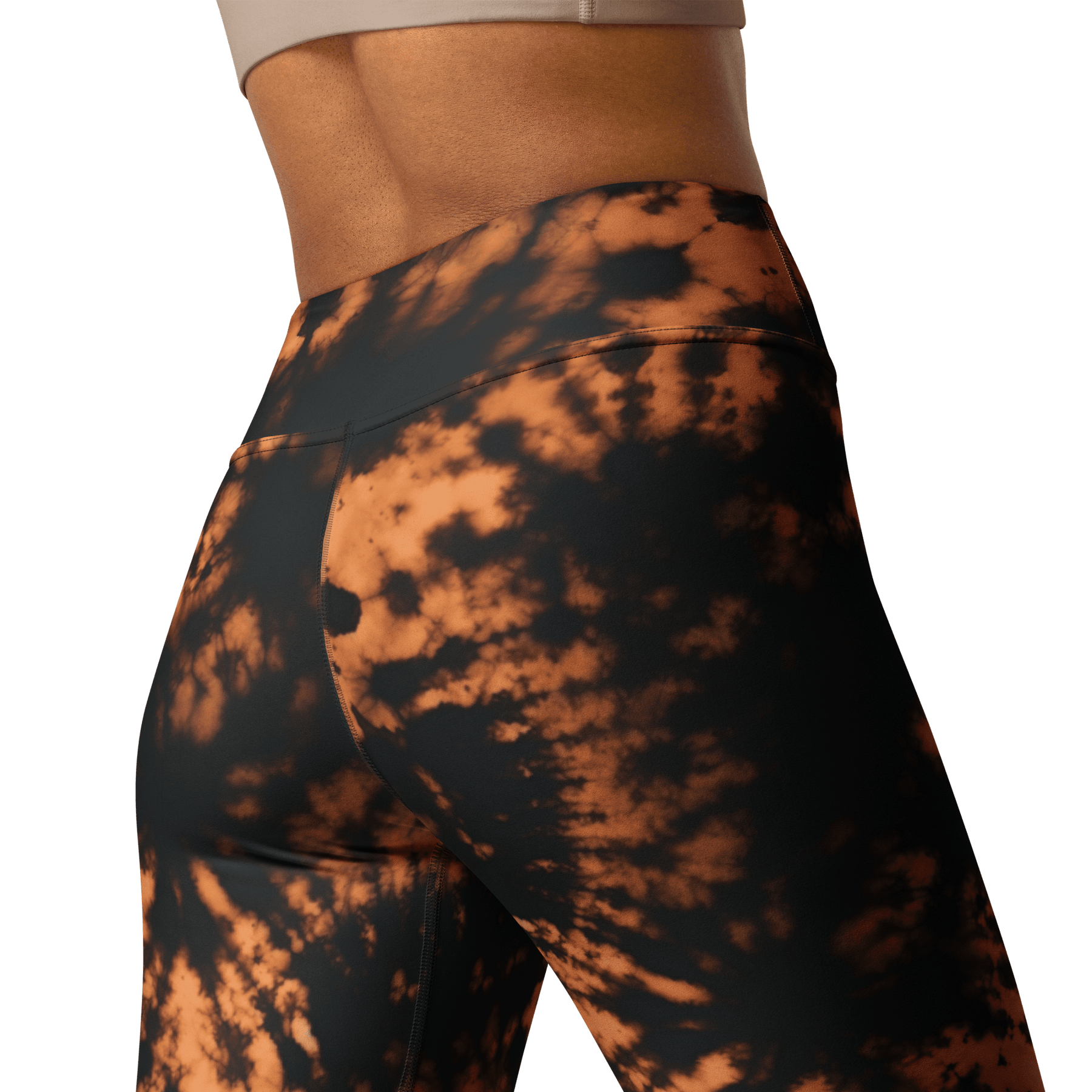 Grunge Bleach Bath Yoga Leggings - Goth Cloth Co.8939746_8353