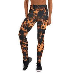 Grunge Bleach Bath Yoga Leggings - Goth Cloth Co.8939746_8353