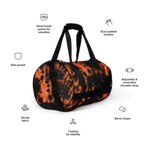 Grunge Bleach Wash Gym Bag - Goth Cloth Co.5981730_15155