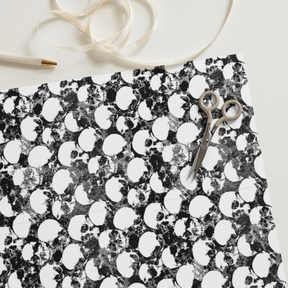 Grunge Skull Spooky Gift Wrap (3 Sheets) - Goth Cloth Co.4557140_17373