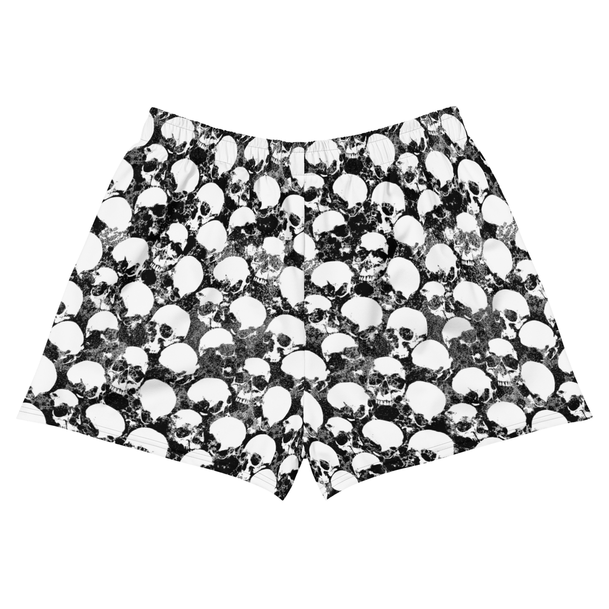 Grunge Skull Unisex Athletic Shorts - Goth Cloth Co.3135981_9804