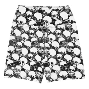 Grunge Skull Yoga Shorts - Goth Cloth Co.3071605_9079