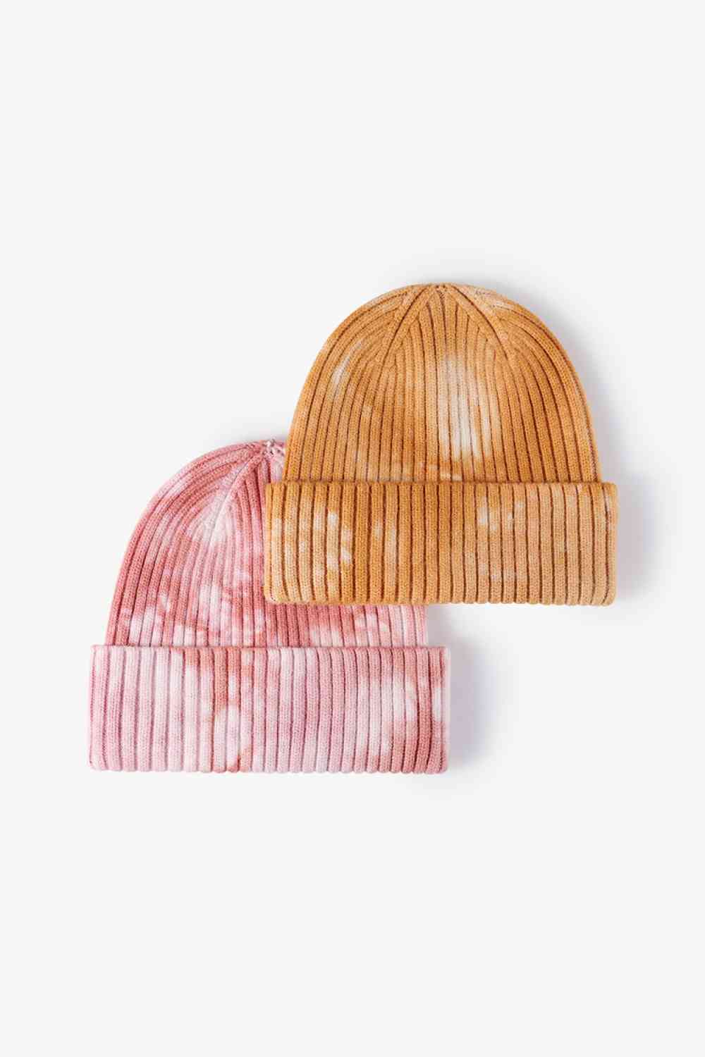 Grunge Tie-Dye Ribbed Cuffed Beanie - Goth Cloth Co.100100614091018