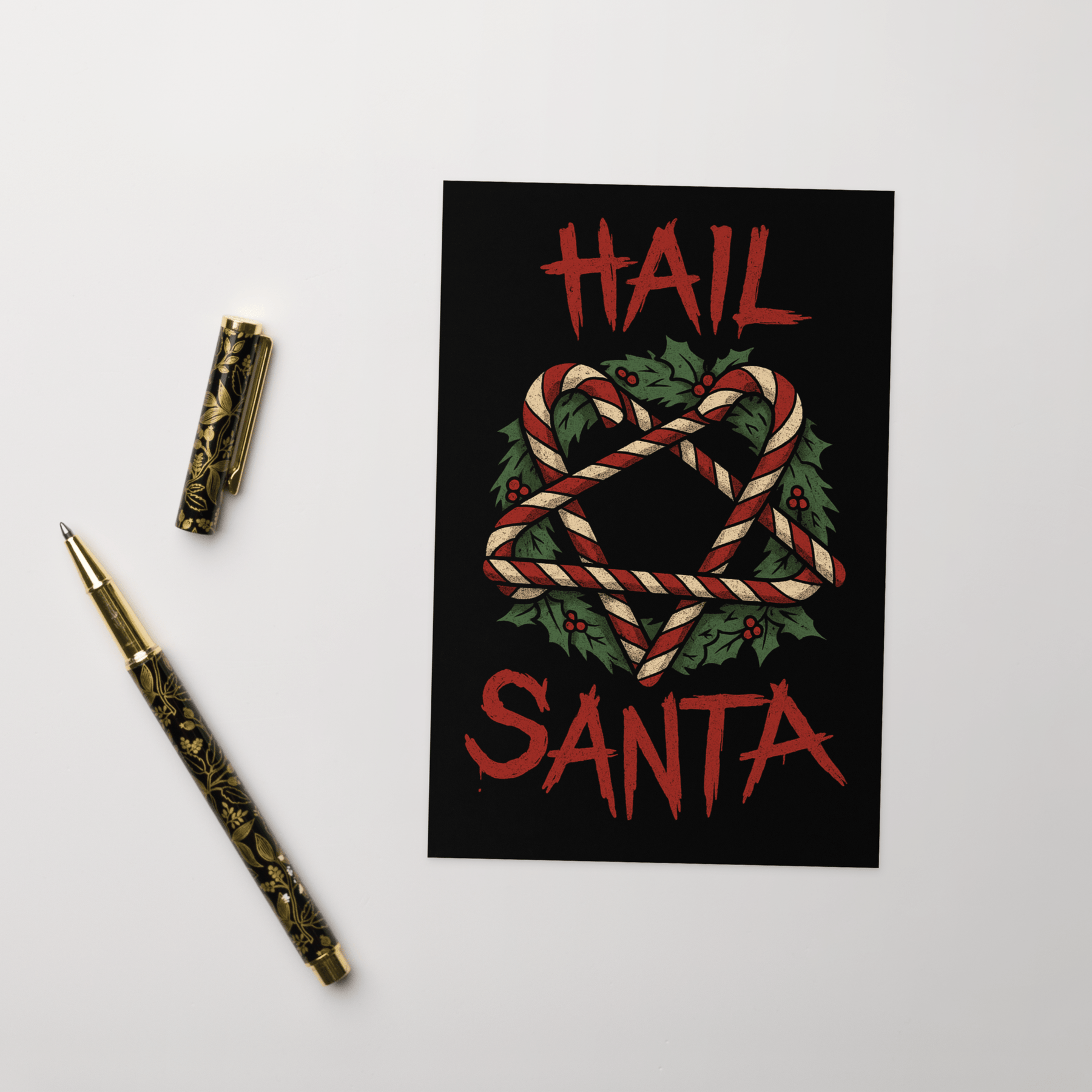 Hail Santa Holiday Card - Goth Cloth Co.2738706_14457