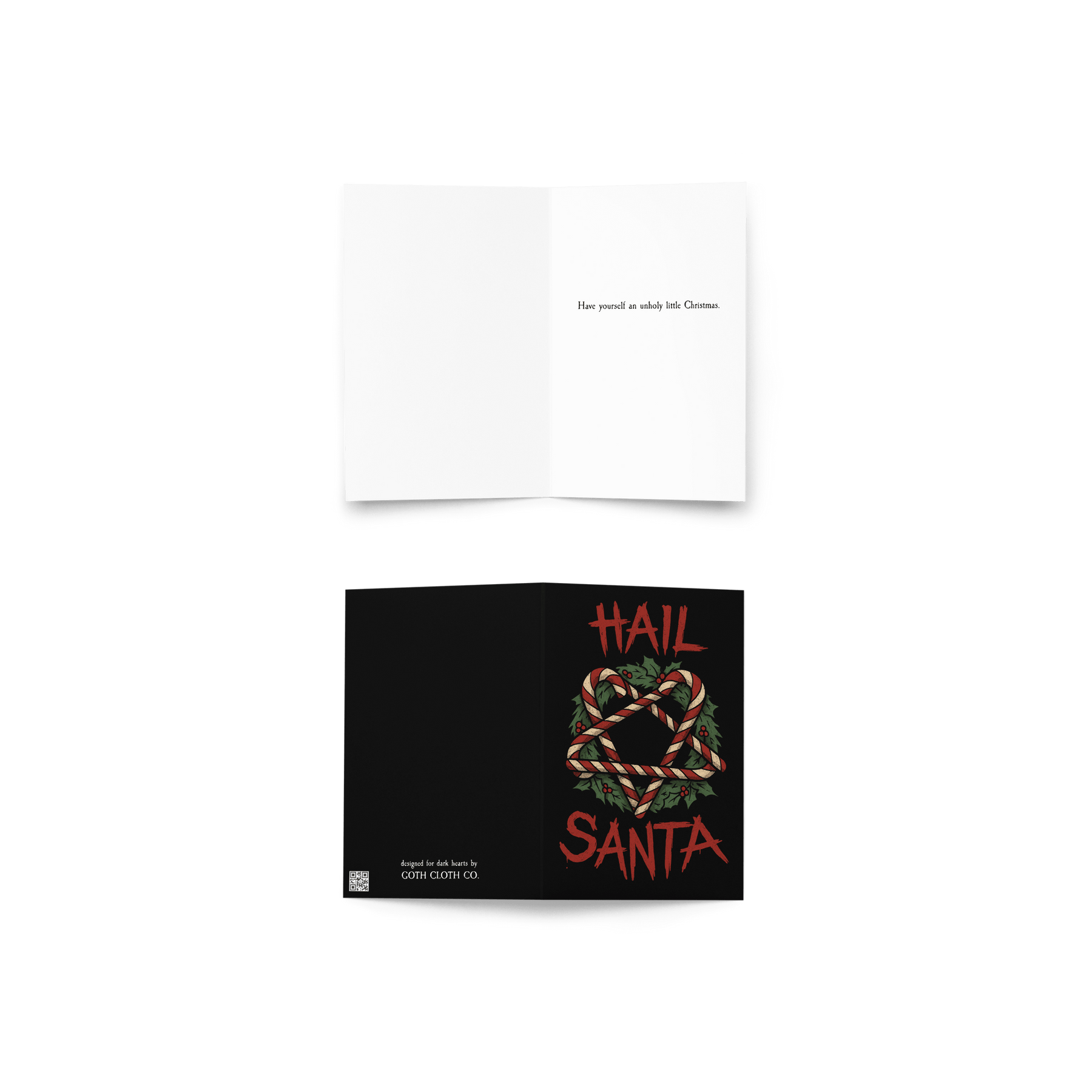 Hail Santa Holiday Card - Goth Cloth Co.2738706_14457