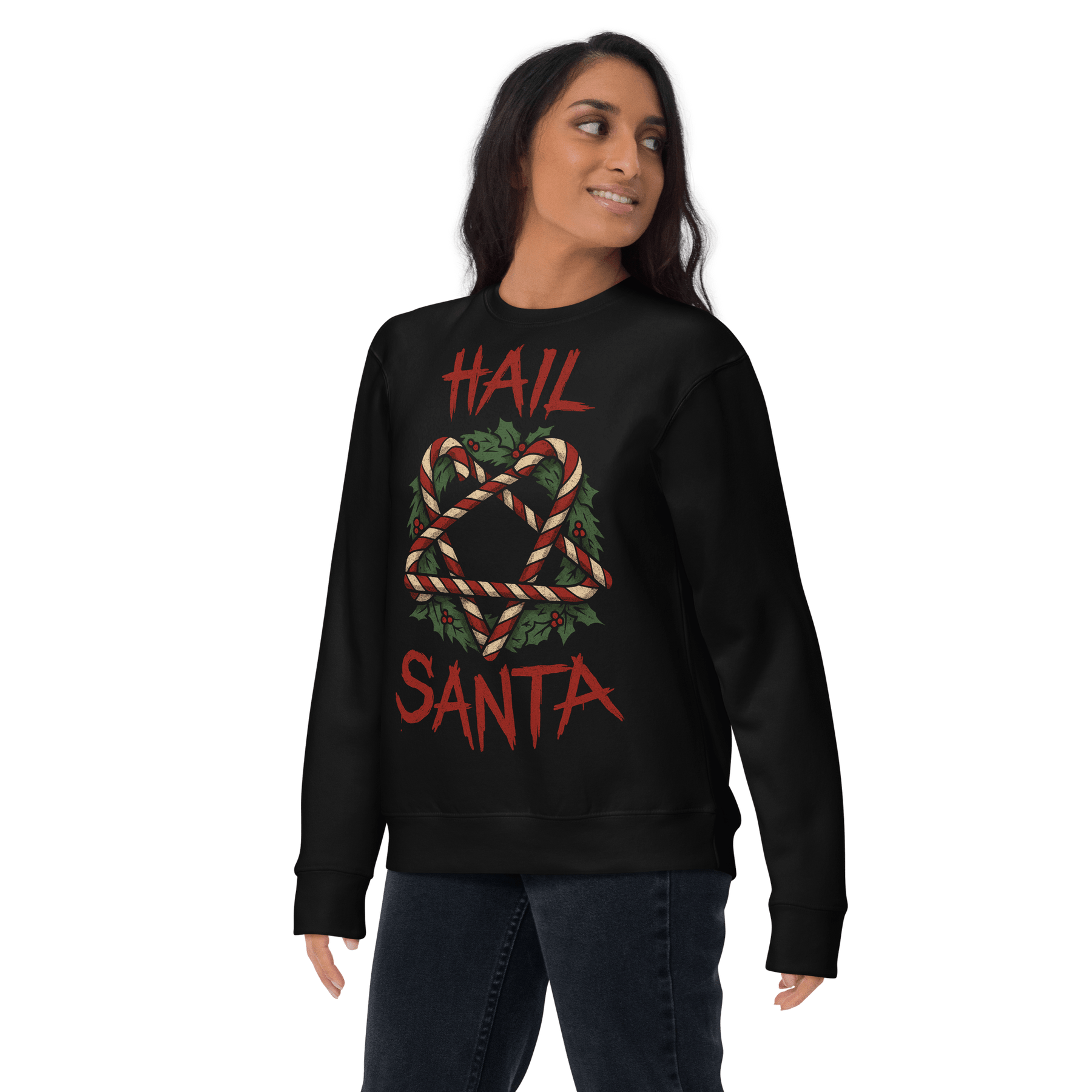Hail Santa Unisex Sweatshirt - Goth Cloth Co.6184489_11254