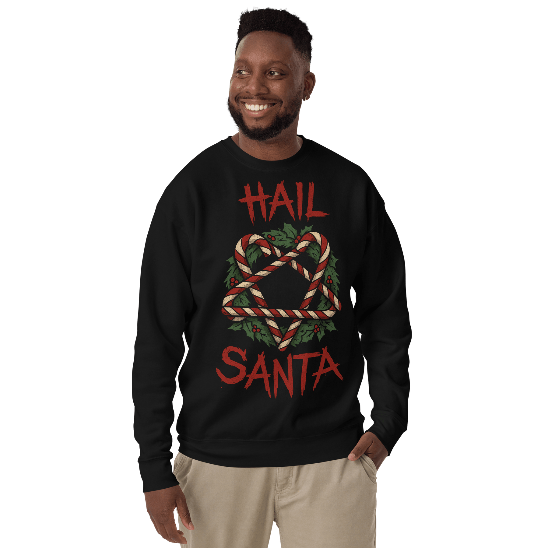 Hail Santa Unisex Sweatshirt - Goth Cloth Co.6184489_11254