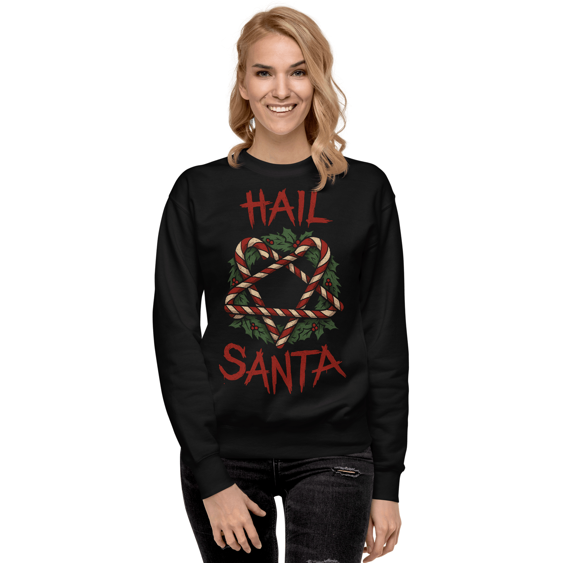 Hail Santa Unisex Sweatshirt - Goth Cloth Co.6184489_11254