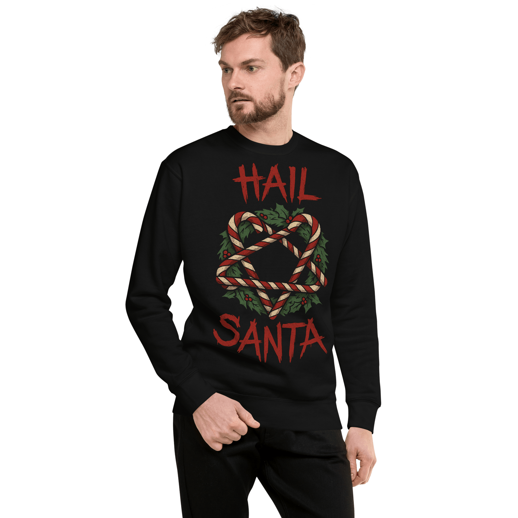 Hail Santa Unisex Sweatshirt - Goth Cloth Co.6184489_11254