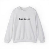 Hail Satan Goth Long Sleeve Crew Neck Sweatshirt - Goth Cloth Co.Sweatshirt71824355377132405442