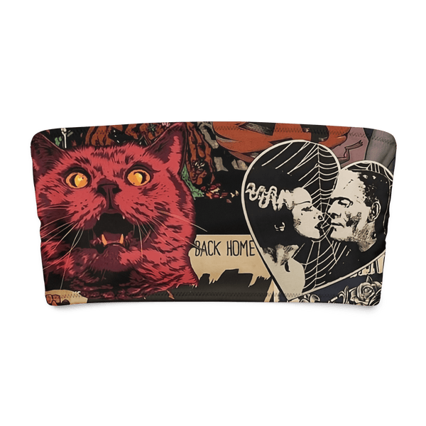 Halloween Horrors Bandeau Bikini Top - Goth Cloth Co.3876626_22682