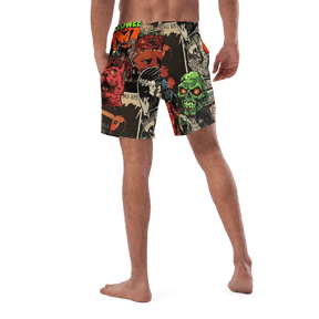 Halloween Horrors Men's Swim Trunks - Goth Cloth Co.2058440_14636