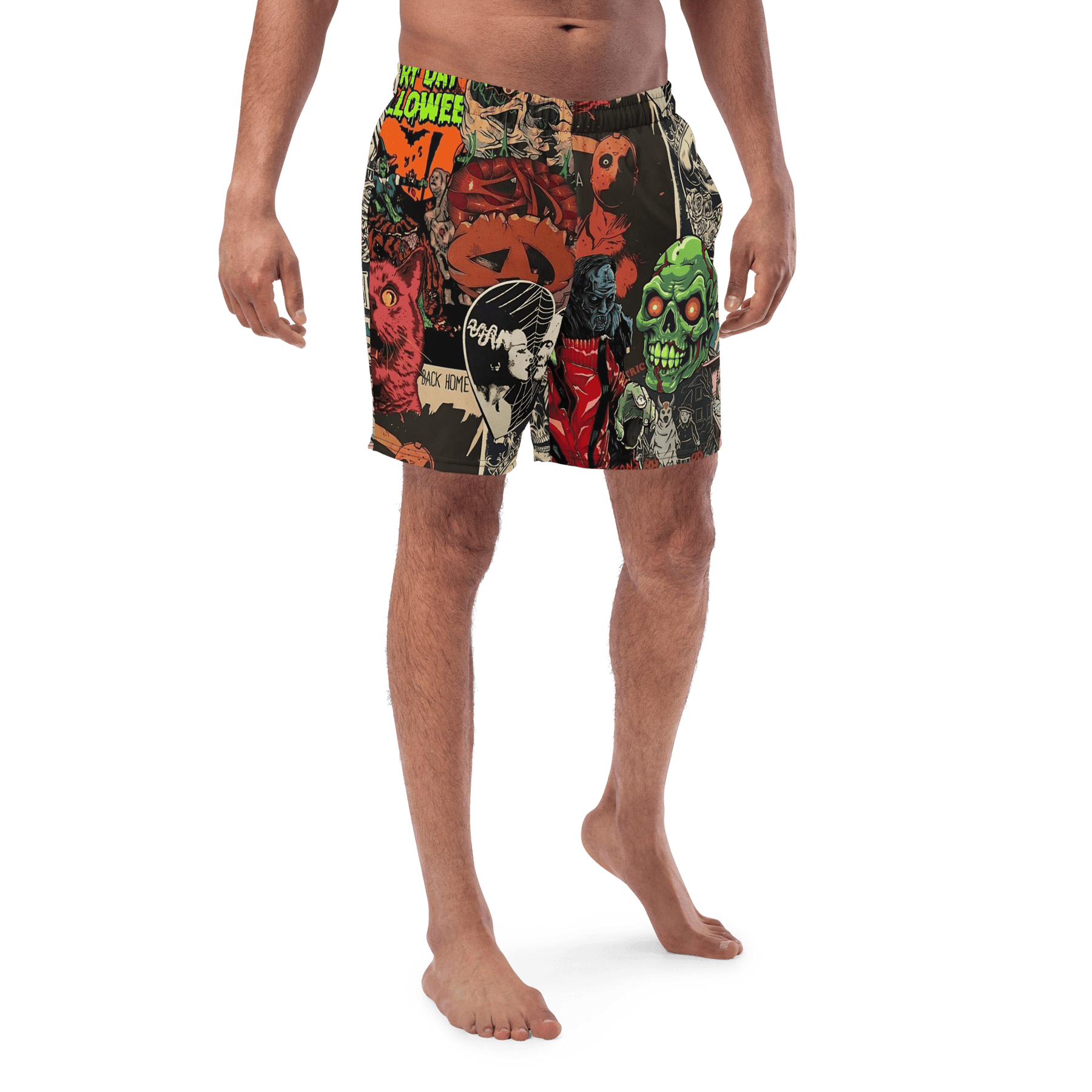 Halloween Horrors Men's Swim Trunks - Goth Cloth Co.2058440_14636
