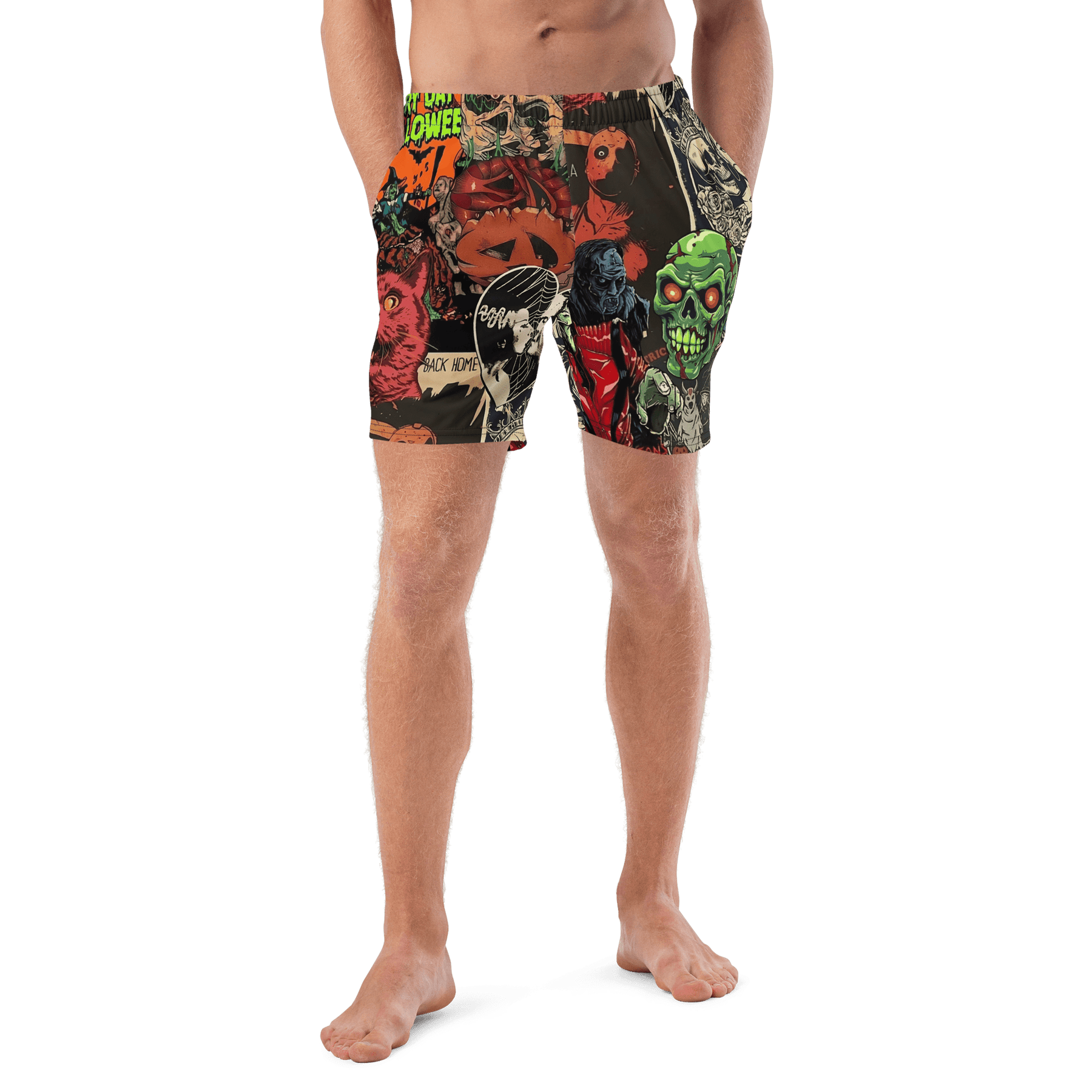 Halloween Horrors Men's Swim Trunks - Goth Cloth Co.2058440_14636