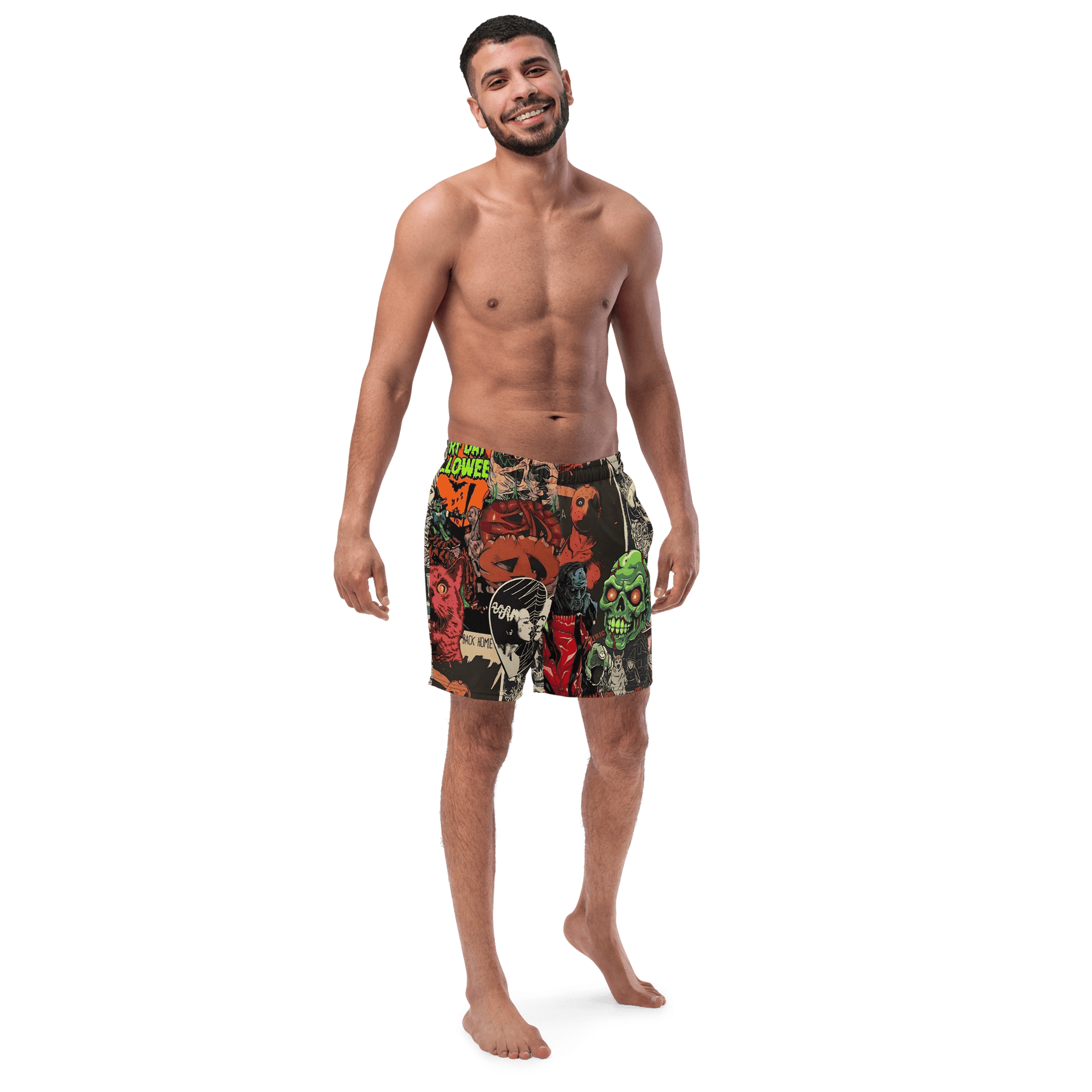 Halloween Horrors Men's Swim Trunks - Goth Cloth Co.2058440_14636