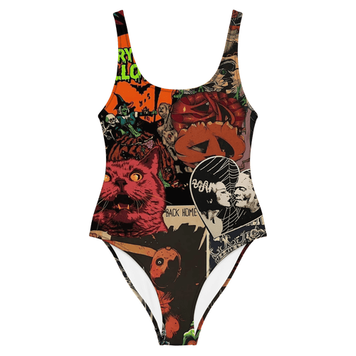 Halloween Horrors One - Piece Swimsuit - Goth Cloth Co.7244256_9014