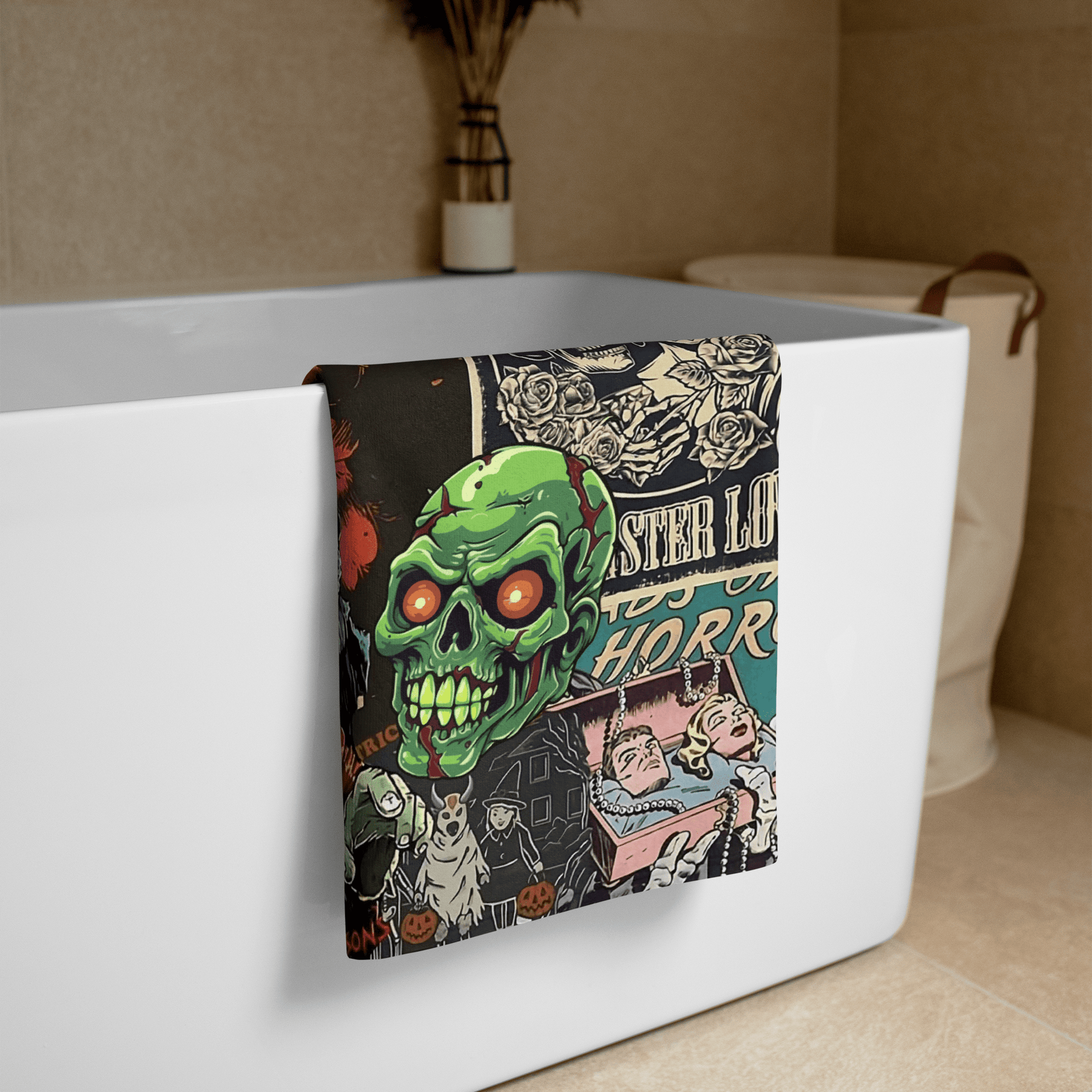 Halloween Horrors Towel - Goth Cloth Co.7712674_8874