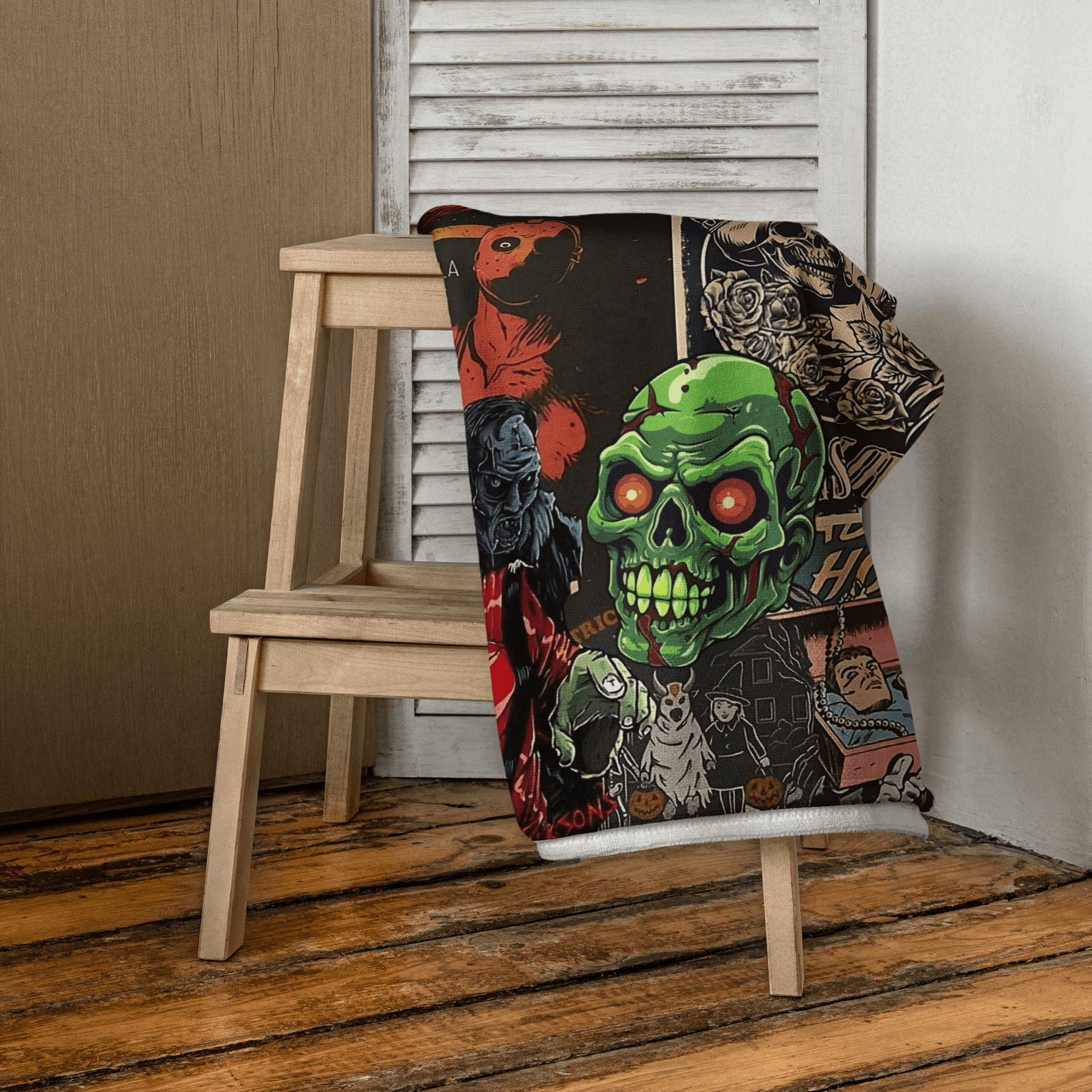 Halloween Horrors Towel - Goth Cloth Co.7712674_8874