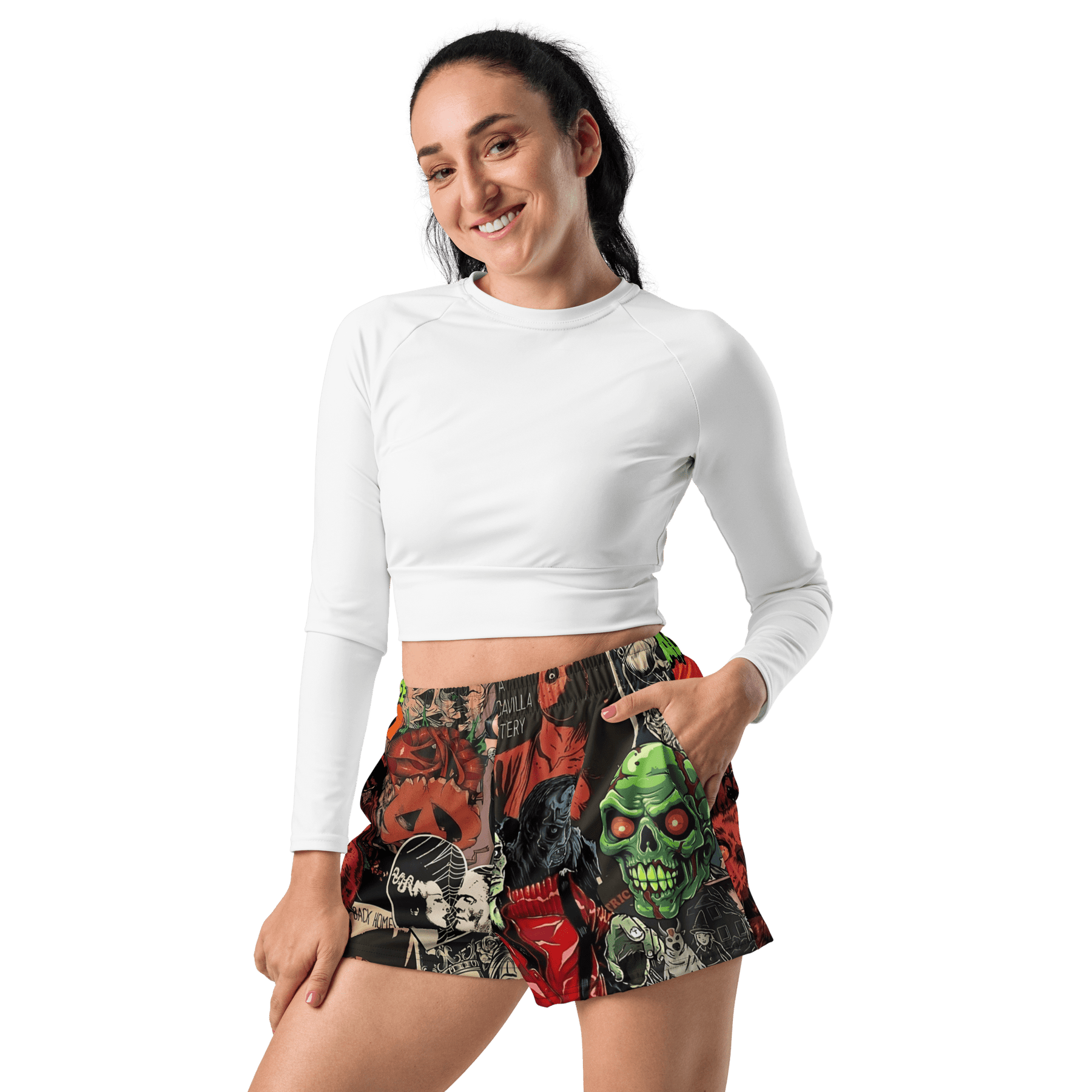 Halloween Horrors Unisex Unlined Swim Trunks - Goth Cloth Co.7741753_9804