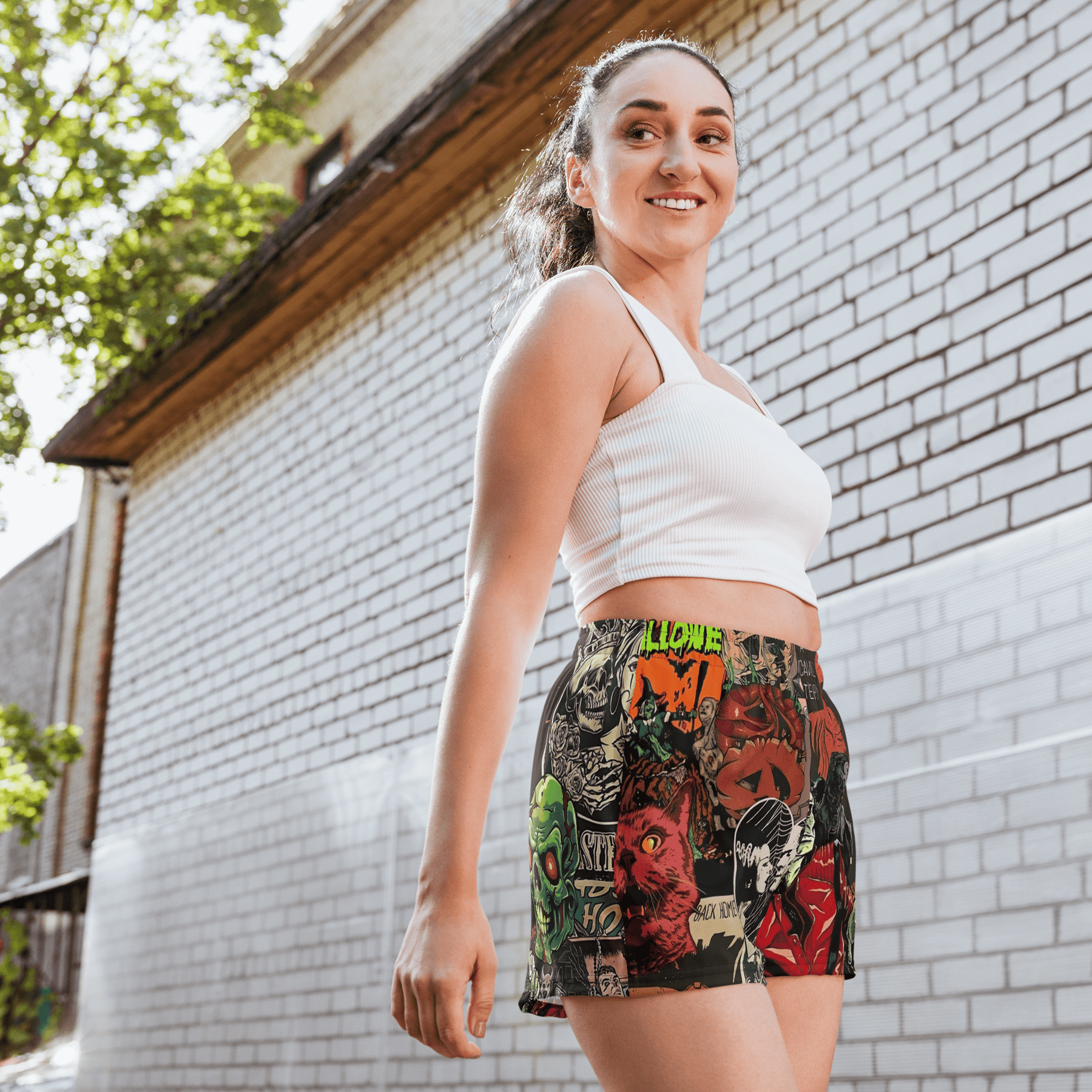 Halloween Horrors Unisex Unlined Swim Trunks - Goth Cloth Co.7741753_9804