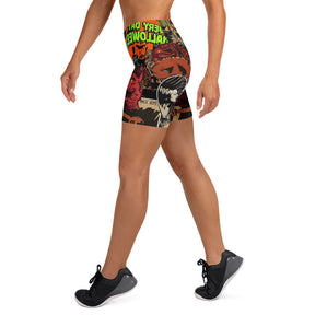 Halloween Horrors Yoga Shorts - Goth Cloth Co.9222924_9079