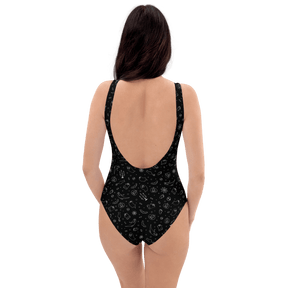 Halloween Hottie One - Piece Swimsuit (Ready to Ship) - Goth Cloth Co.5373487_1203A