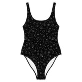 Halloween Hottie One - Piece Swimsuit (Ready to Ship) - Goth Cloth Co.5373487_1203A