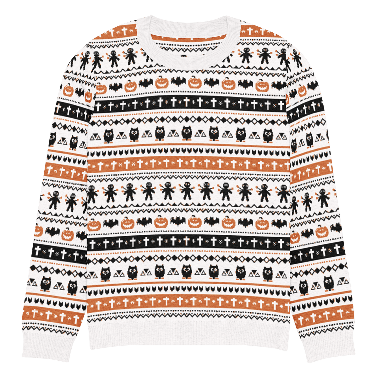 Happy Halloween Knit Crewneck Sweater - Goth Cloth Co.4892715_19637