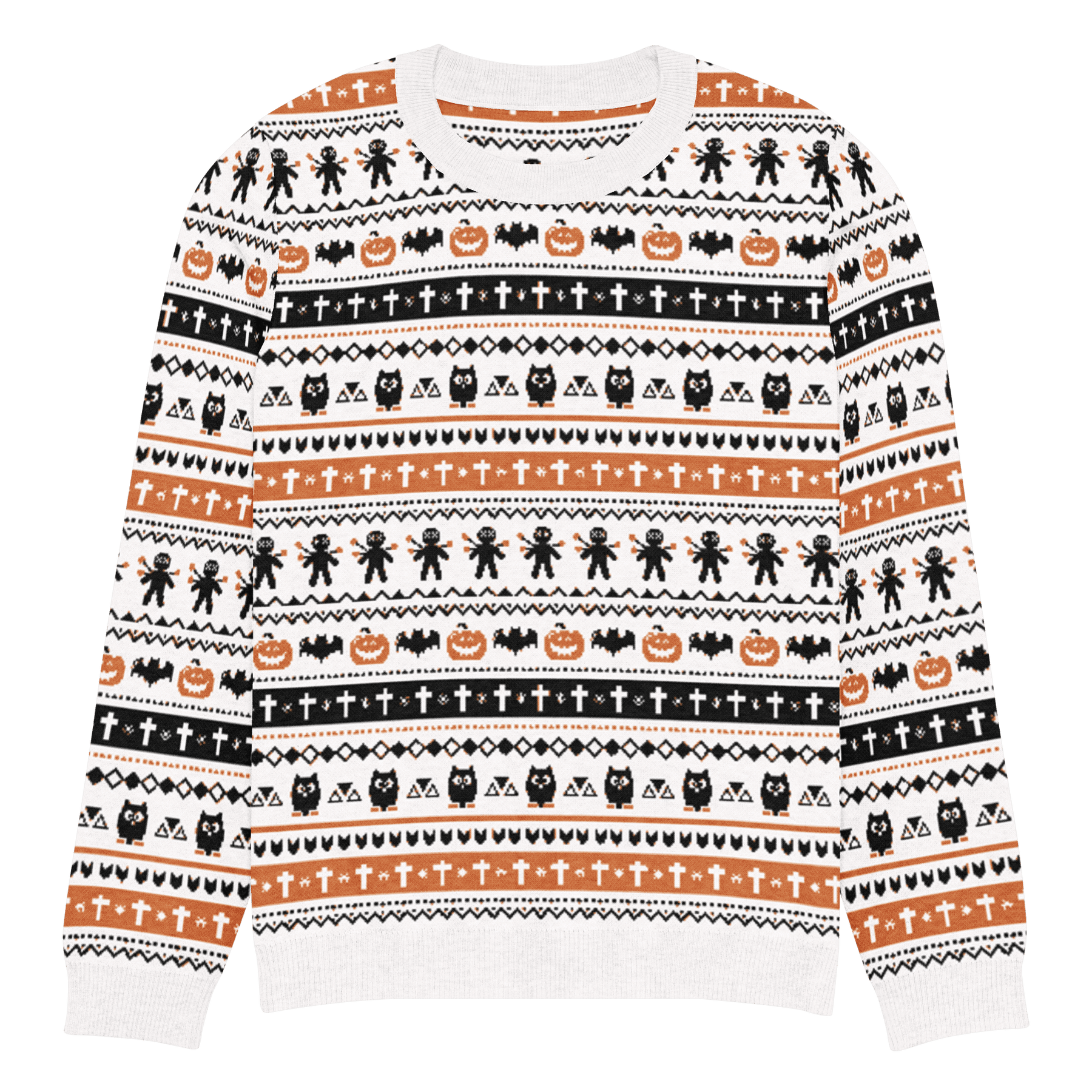 Happy Halloween Knit Crewneck Sweater - Goth Cloth Co.4892715_19637