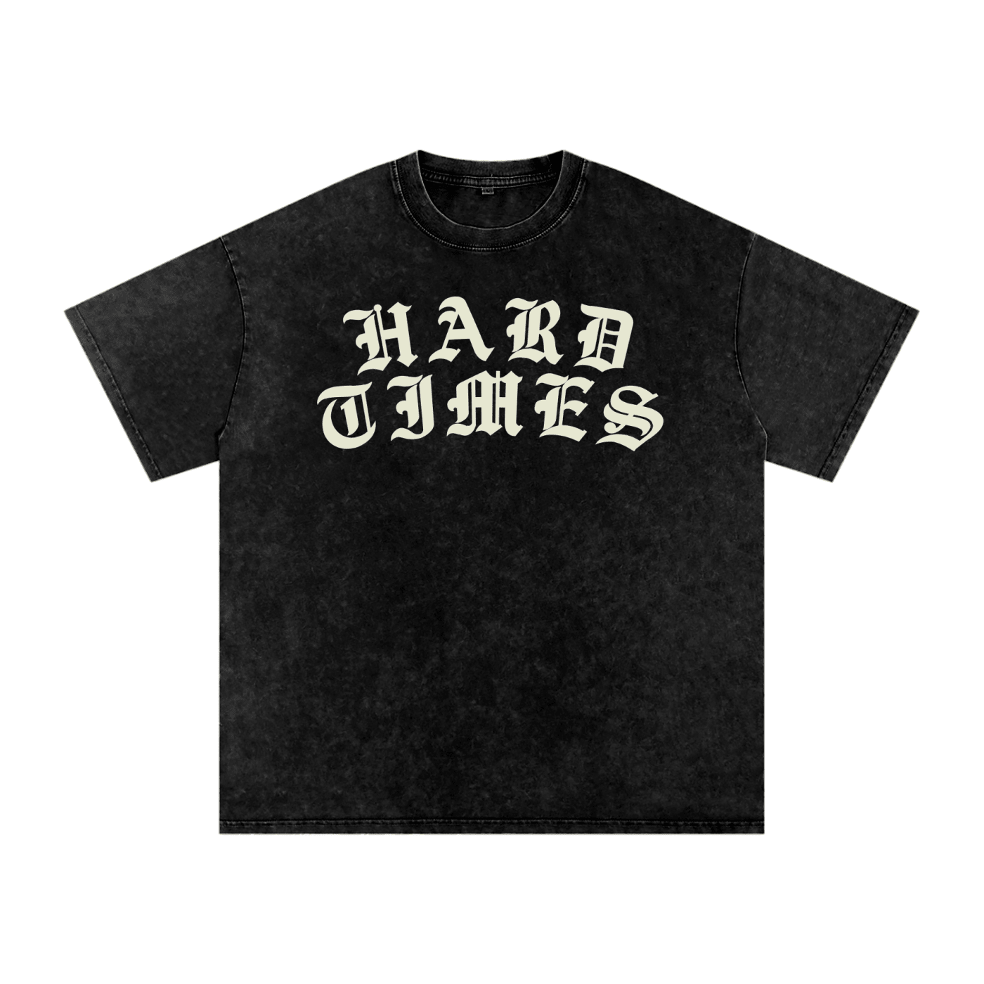 Hard Times Snow Washed Oversized T-Shirt - Goth Cloth Co.260128PODPQ1540001