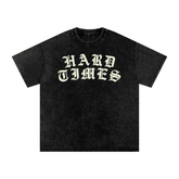 Hard Times Snow Washed Oversized T-Shirt - Goth Cloth Co.260128PODPQ1540001