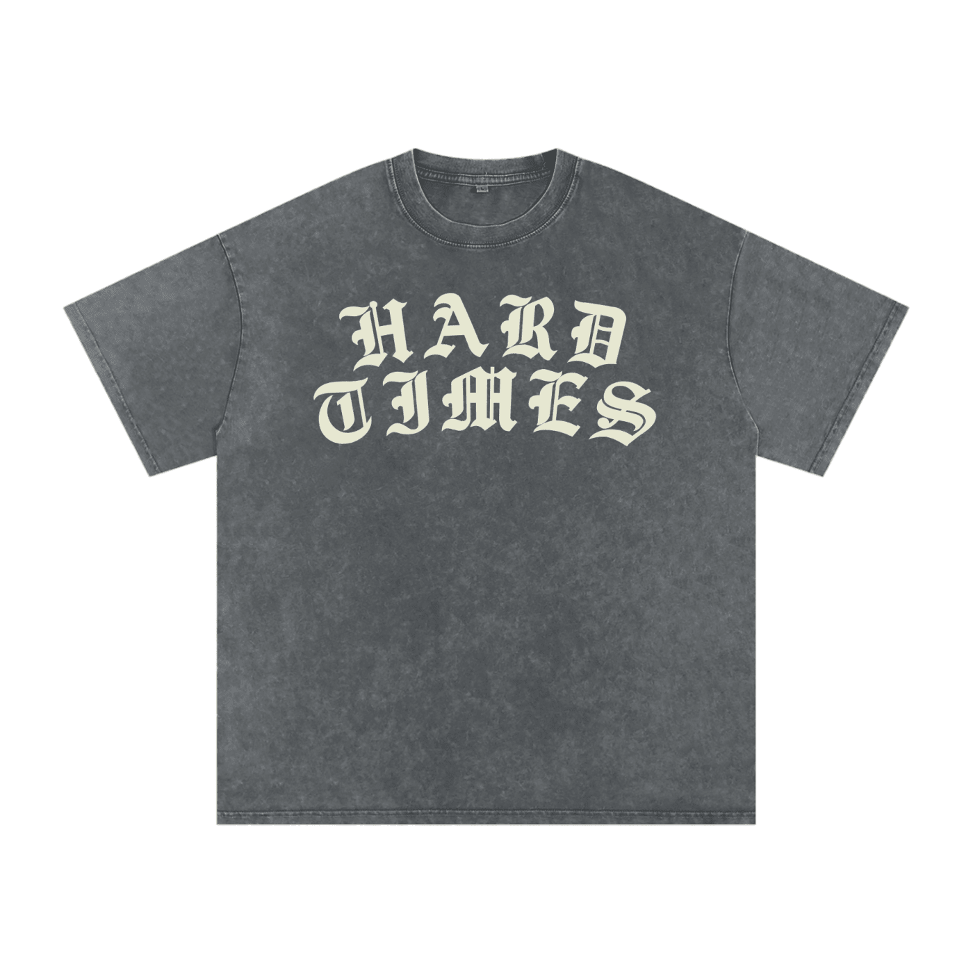 Hard Times Snow Washed Oversized T-Shirt - Goth Cloth Co.260128PODPQ1540013