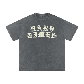 Hard Times Snow Washed Oversized T-Shirt - Goth Cloth Co.260128PODPQ1540013