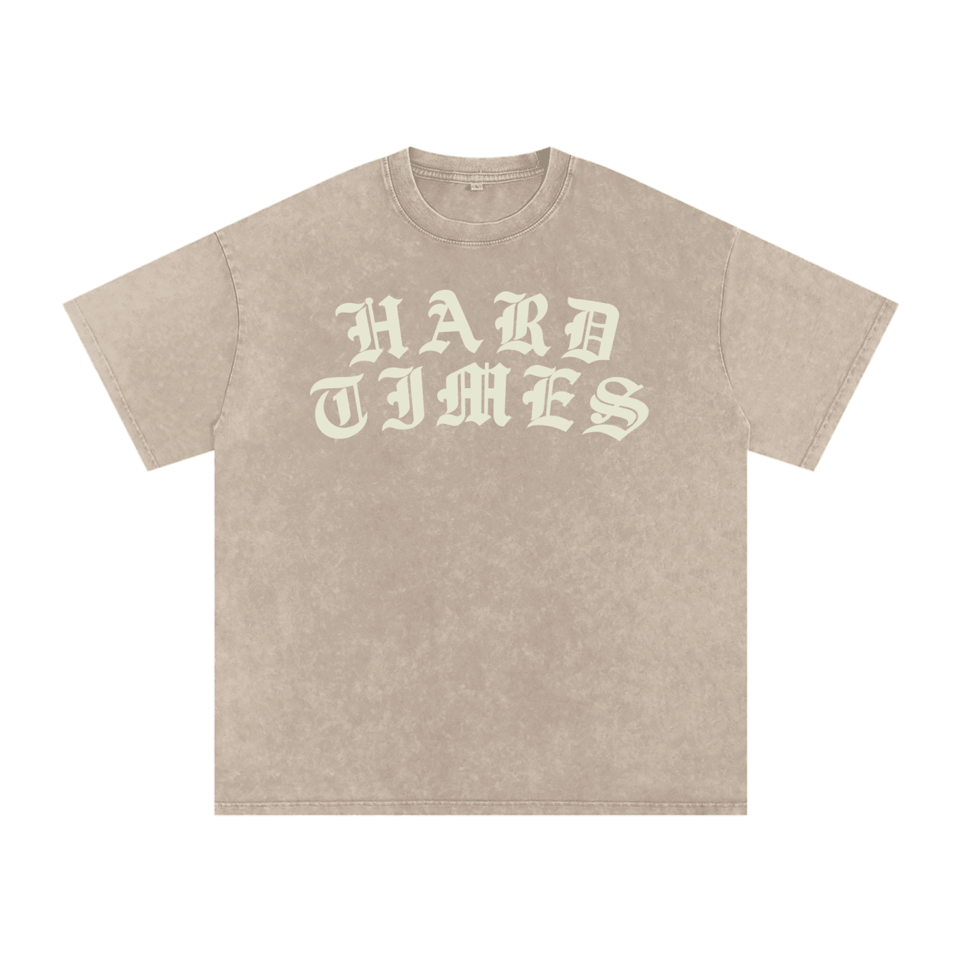 Hard Times Snow Washed Oversized T-Shirt - Goth Cloth Co.260128PODPQ1540025