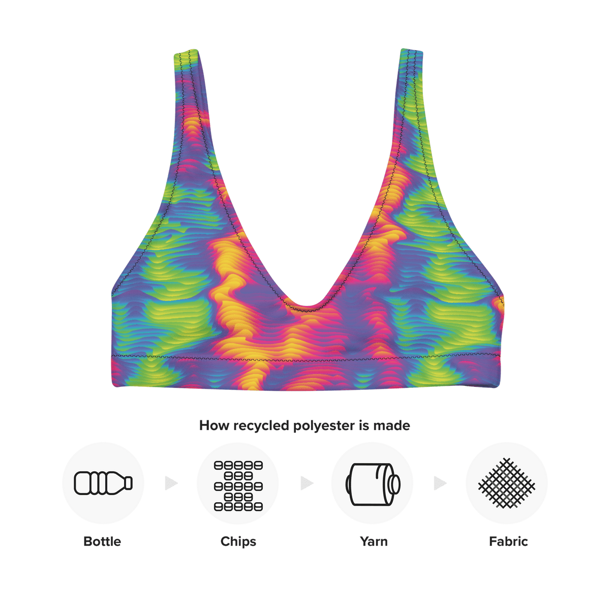 Hazy Daze Sport Bikini Top - Goth Cloth Co.8762152_12035