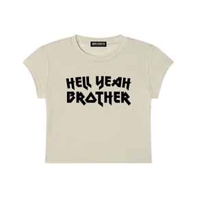 Hell Yeah Brother Baby Tee - Goth Cloth Co.260424PODAA1470001
