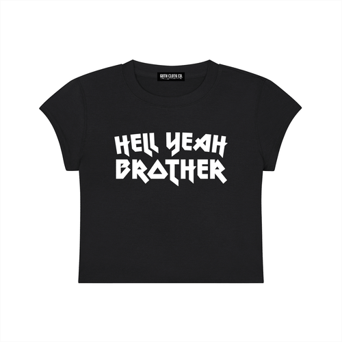 Hell Yeah Brother Baby Tee - Goth Cloth Co.260424PODAA1475001