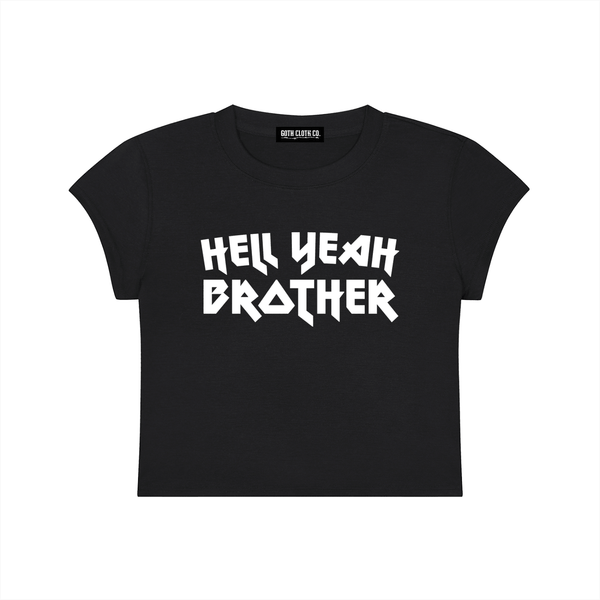 Hell Yeah Brother Baby Tee - Goth Cloth Co.260424PODAA1475001