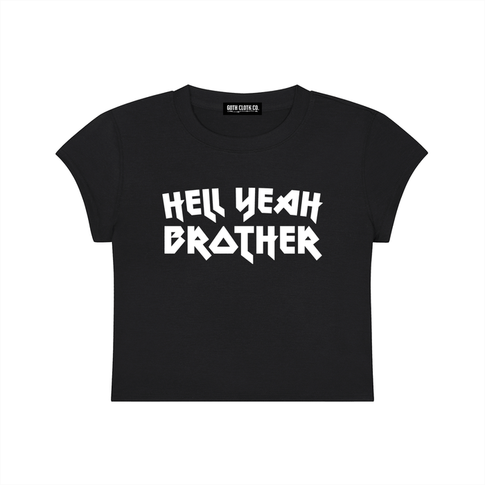 Hell Yeah Brother Baby Tee - Goth Cloth Co.260424PODAA1475001