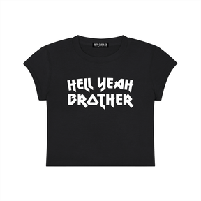 Hell Yeah Brother Baby Tee - Goth Cloth Co.260424PODAA1475001