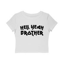 Hell Yeah Brother Women's Baby Tee - Goth Cloth Co.T-Shirt32922033390306820831